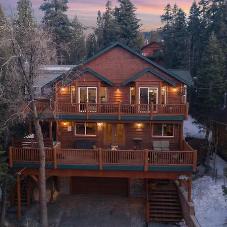 Big Bear Family Cabin Cozy Mountain Retreat Villa